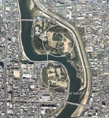 後楽園と岡山城