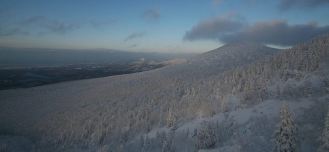 冬の八甲田山