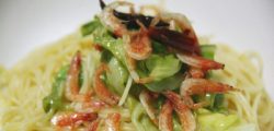 桜えびと春キャベツのパスタ