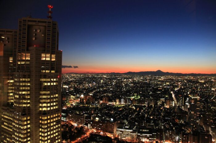 新宿 都庁と富士山 | JAPAN WEB MAGAZINE