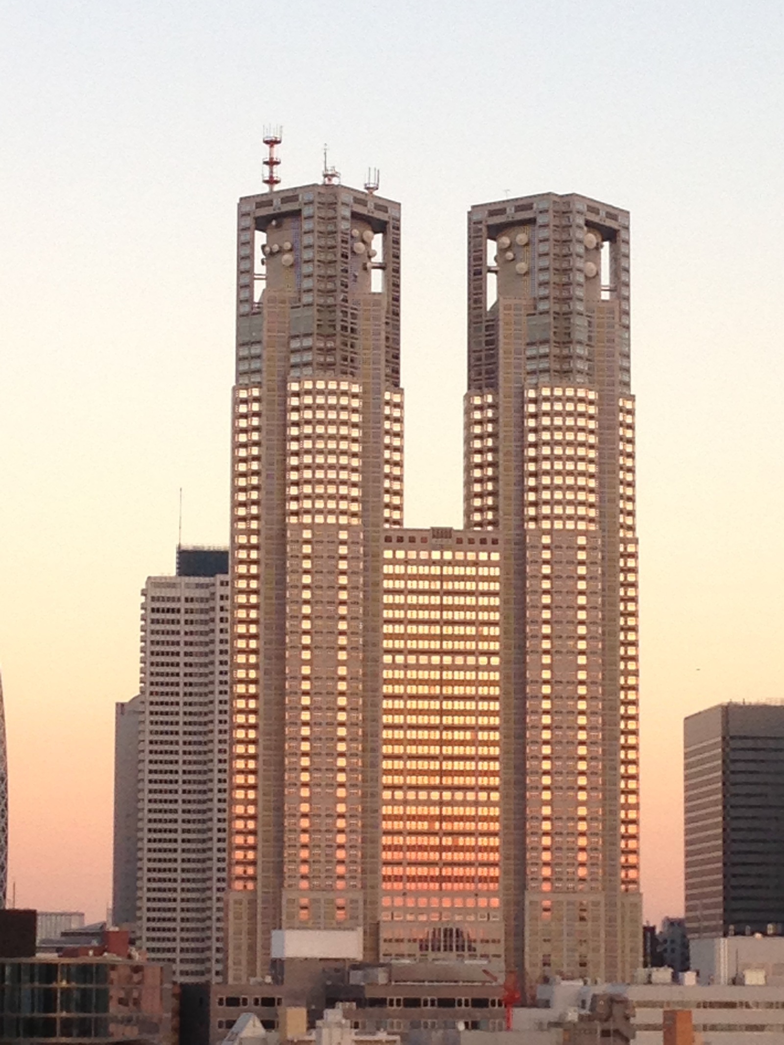 Tokyo Metropolitan Government Office Building.