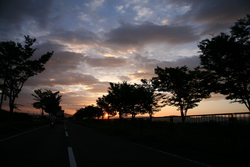 Sunrise at Fukushima