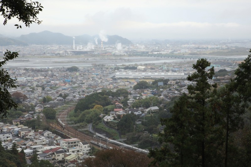 a view from Suwahara castle
