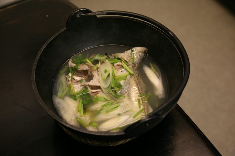 秋田料理「しょっつる鍋」