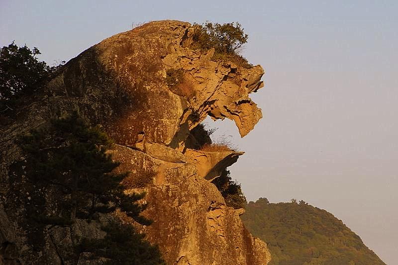 三重県世界遺産、　獅子岩