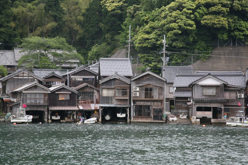 京都、舟屋