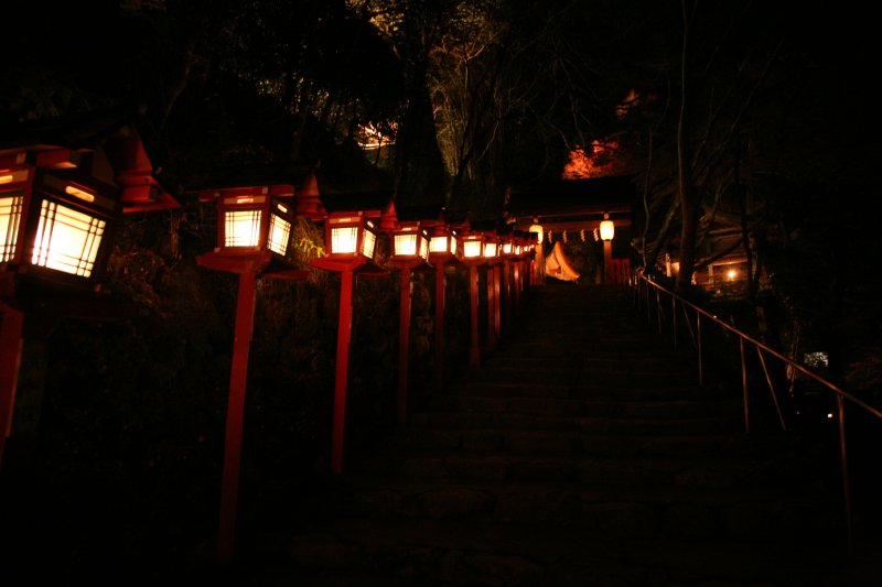 京都・紅葉・貴船神社