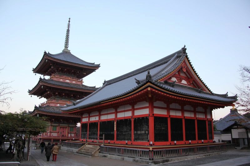 Kiyomizudera temple in Kyoto