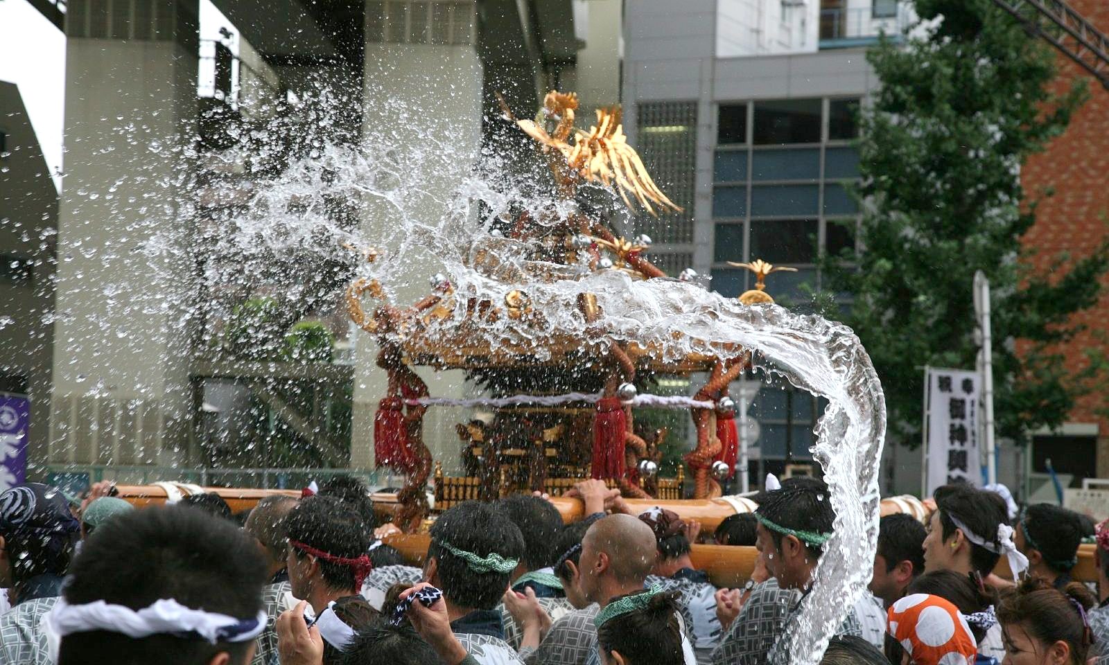 日本の夏 深川祭り