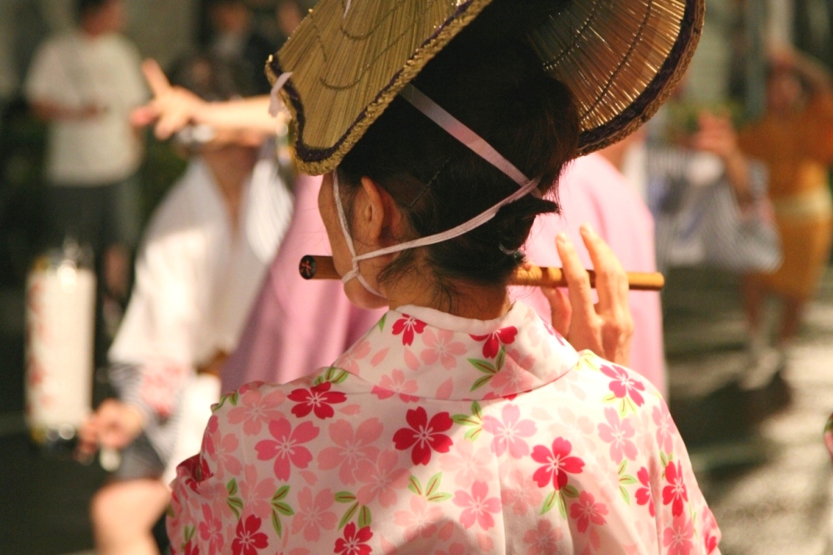 日本の夏　阿波踊り