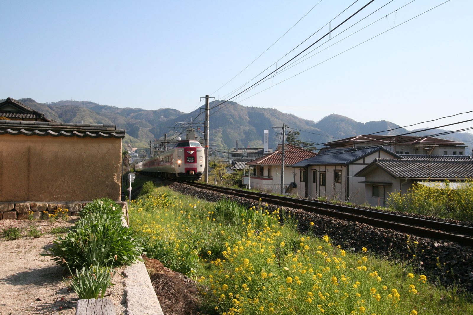 Landscape with train