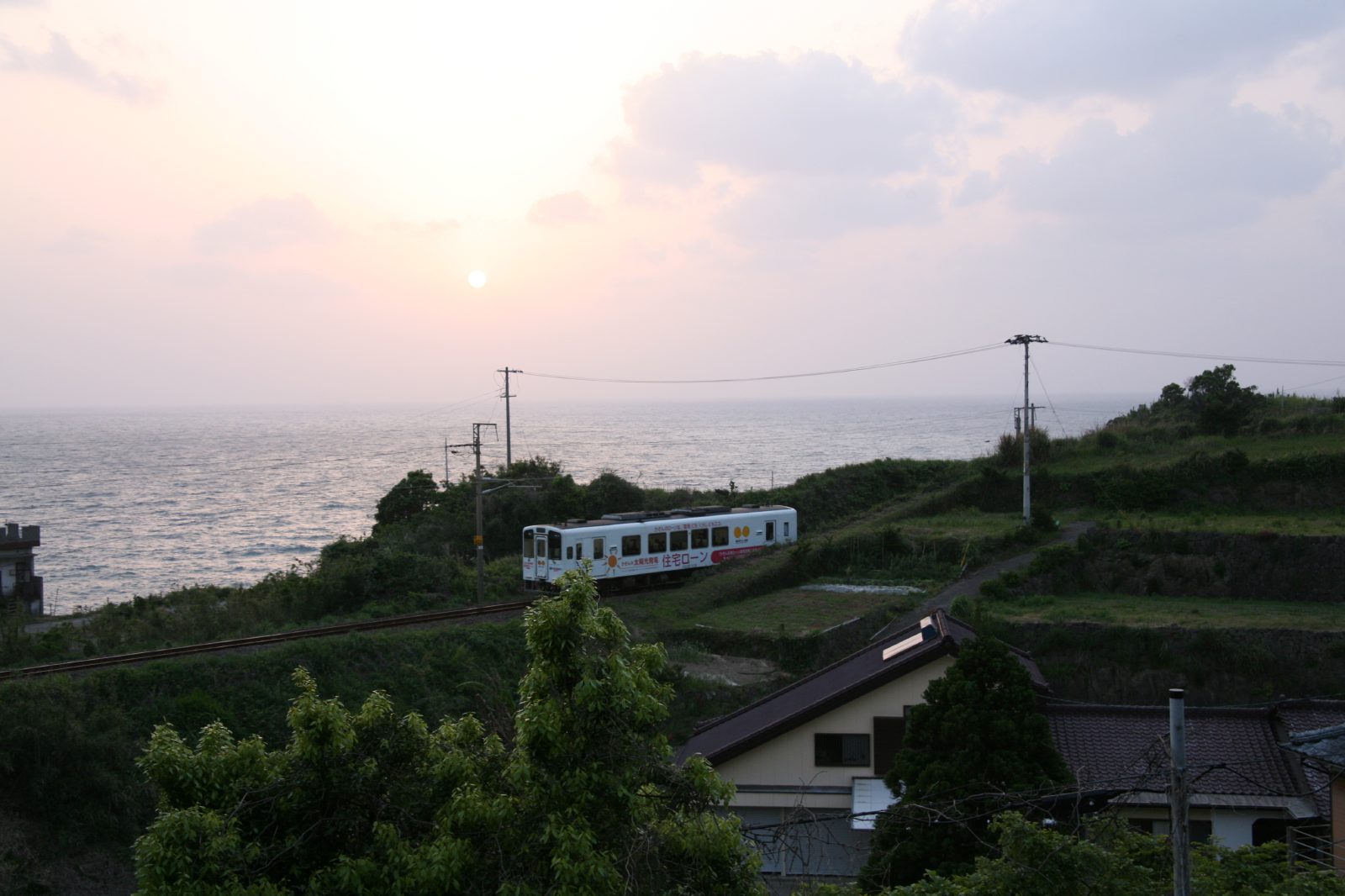 Landscape with train