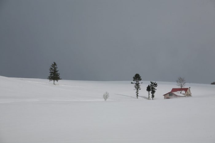雪のある風景