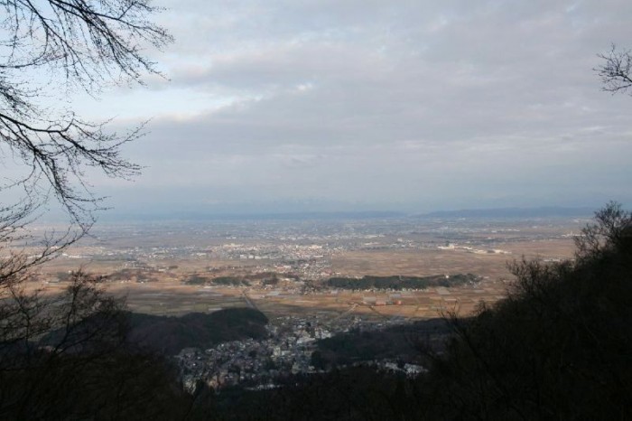 弥彦山からの風景