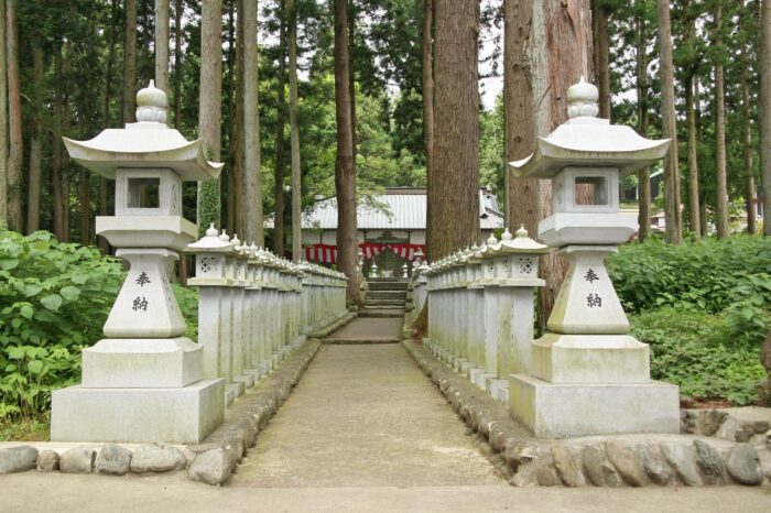 山宮浅間神社　参道