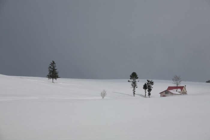 雪のある風景