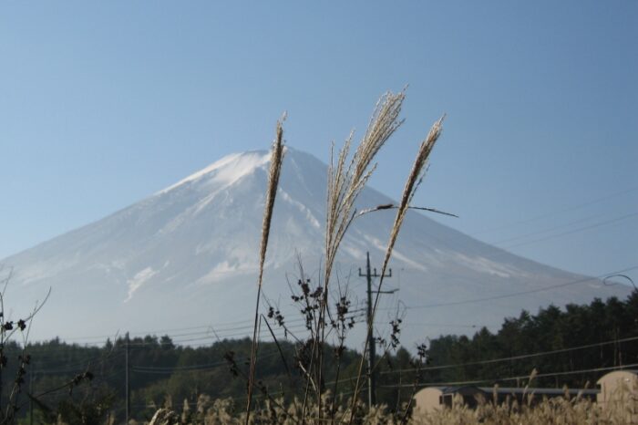 富士山のある風景　富士山から見る風景