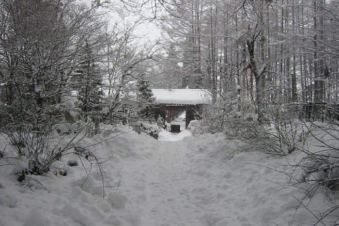 日本各地の冬の風景「長野」