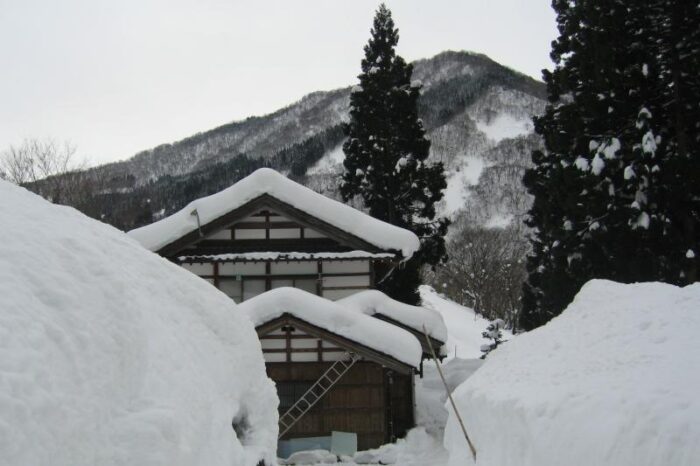 日本各地の冬の風景「富山」