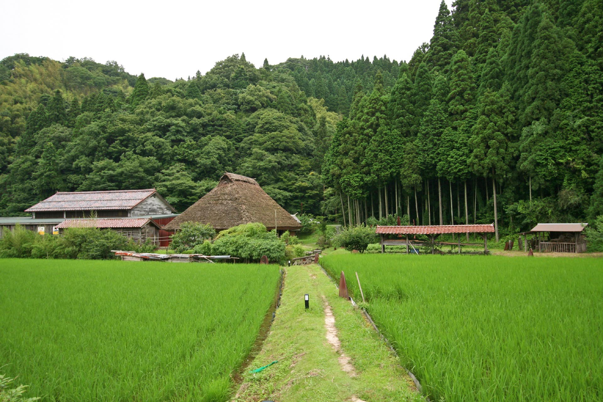 田舎でのんびり過ごしたい！あなたに贈る美しい日本の田舎の風景　日本の里山の風景