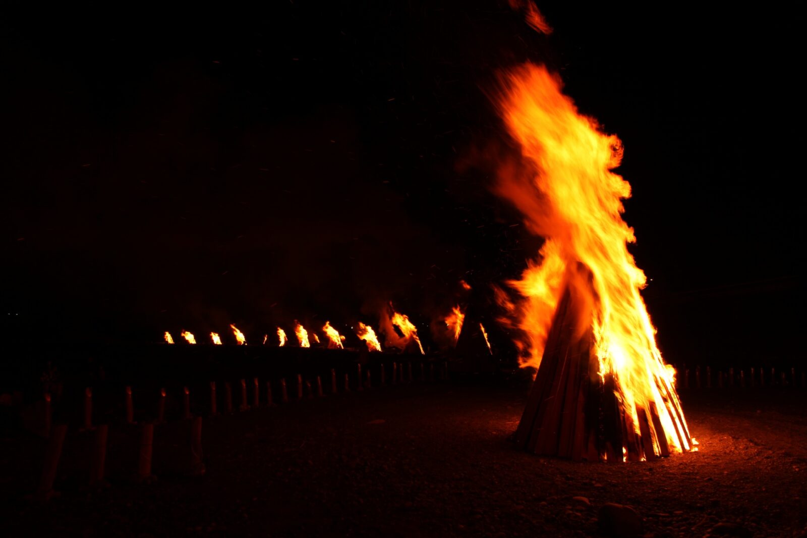 南部の火祭り