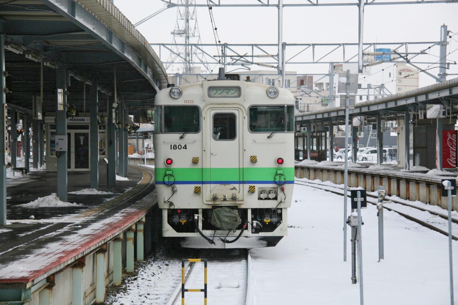冬の函館駅　北海道