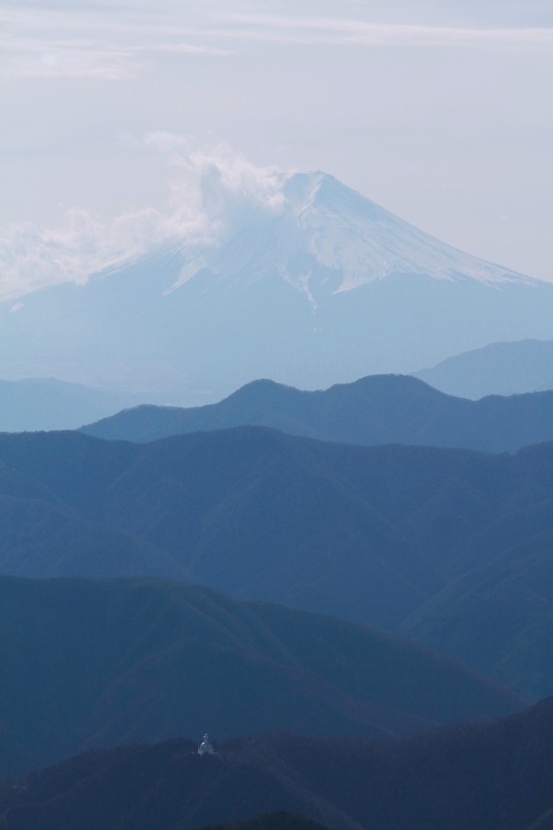 奥多摩に富士山を見に行こう