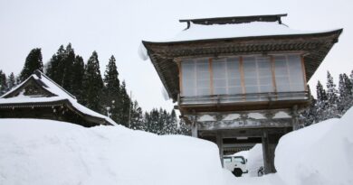 山形の雪の風景　日本の雪景色
