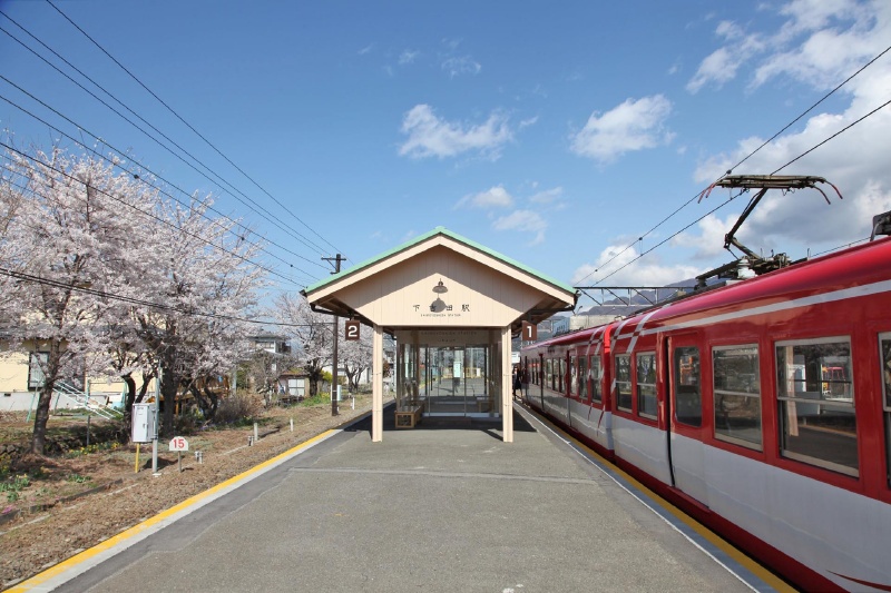 日本の駅の風景